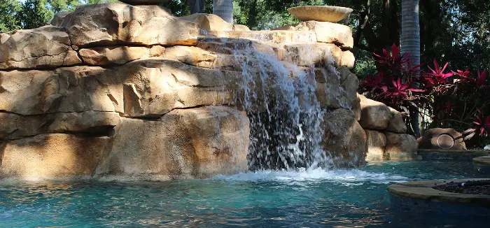 A clean and well-maintained pool